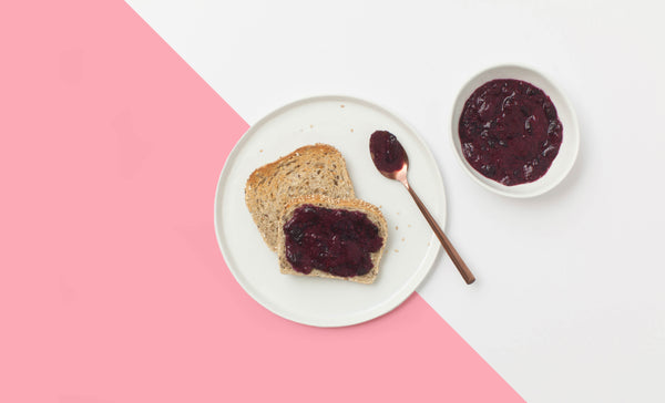 10-minute blueberry jam